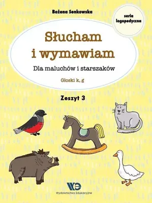 Zdjęcie produktu dla Wydawnictwo Edukacyjne - Słucham I Wymawiam 3: Ćwiczenia Logopedyczne Dla Dzieci 3-6 Lat