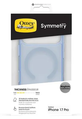 Immagine prodotto di OtterBox Symmetry Clear MagSafe custodia per cellulare 16 cm (6.3") Cover Blu
