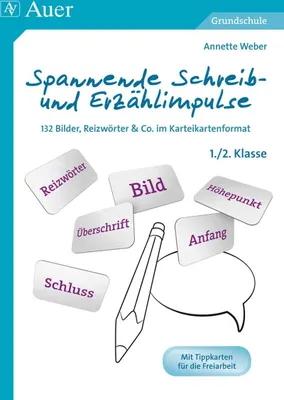 Produktbild von Spannende Schreib- und Erzählimpulse 1+2