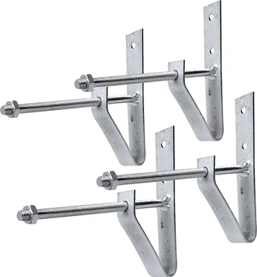 Produktbild von Pro Plus Reifenwandhalter Set von 4 Stück inkl Schrauben und Dübel