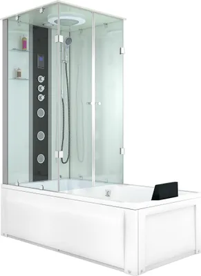 Produktbild von Whirlpool Dusche Kombination K05-R03-WP Duschtempel 90x180 cm