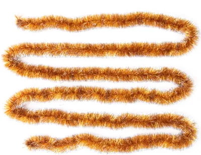 Produktbild von Girlande Lametta Doxa Gold Silber Ø 70 mm x 6 m