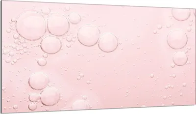 Produktbild von Herdabdeckplatte 90x52 Glaskeramikkochfeld Abdeckung Spritzschutz Glasplatte Deko Schneidebrett, Tropfen Rosa
