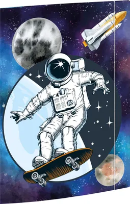 Produktbild von RNK Verlag Zeichnungsmappe "Skatonaut" DIN A4