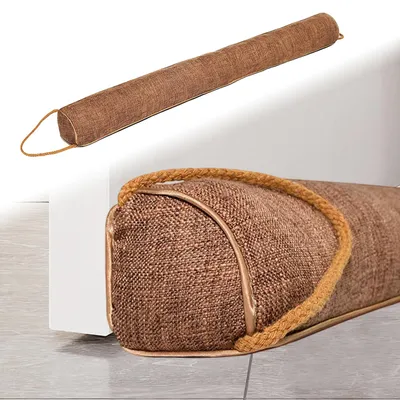 Tochtstopper für Türen, 92 cm, schwerer Zugluftstopper, Kälteschutz
