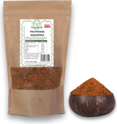Zdjęcie produktu dla PRZYPRAWA WĘGIERSKA BOGRACZ LECZO 500g Naturini