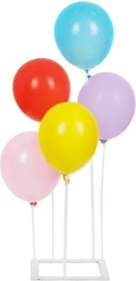 Produktbild von Modularer Ballonständer mit Sockel Dekoration Geburtstag Hochzeit Erstkommunion
