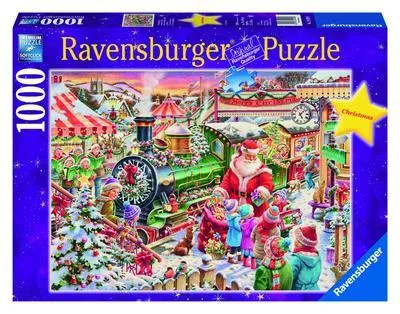 Immagine prodotto di Ravensburger 19420, trenino di Natale, puzzle da 1000 pezzi