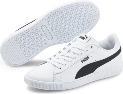 Produktbild von Puma Damen Sneaker 'Vikky v3 Lthr' puma white - black - puma black, Damen:39 EU
