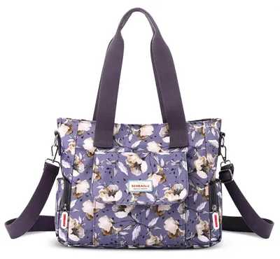 Zdjęcie produktu dla Solidchoice - Duża, wodoodporna torba typu shopper z wieloma przegródkami