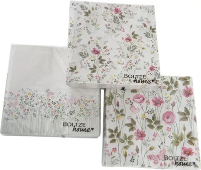 Produktbild von 3er Set Papierservietten Servietten," Rosalie" 3-lagig 33x33cm
