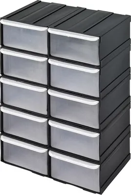 Obrázok produktu pre ADGO® Triediaci box Stohovací box Úložné zásuvky 10 boxov