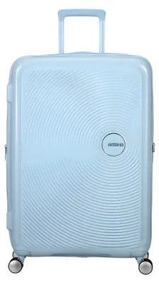 Produktbild von American Tourister SoundBox, Karre, Harte Schale, Blau, Pastel Blue, Groß, 4 Rad/Räder