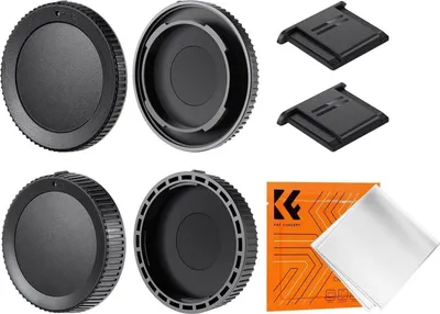 Produktbild von Gehäusedeckel + Objektivdeckel für Nikon Z Mount Kameras Z6 Z7 Z8 Z9 Z30 Z50 Z5 Z7 II Z6 II ZF C