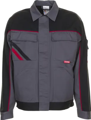 Produktbild von Größe 106 Herren Planam Highline Bundjacke schiefer schwarz rot Modell 2312