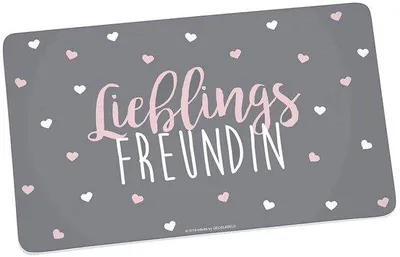 Produktbild von Frühstücksbrettchen Lieblingsfreundin