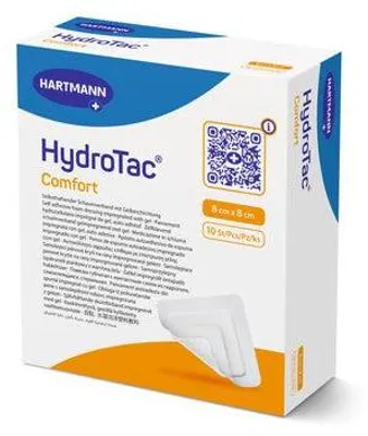 Produktbild von Hartmann HydroTac Comfort Wundauflage steril 12,5x12,5 cm | Packung (10 Stück)
