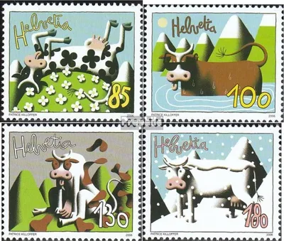 Produktbild von Briefmarken Schweiz 2006 Mi 1973-1976 (kompl.Ausg.) postfrisch Comiczeichnungen