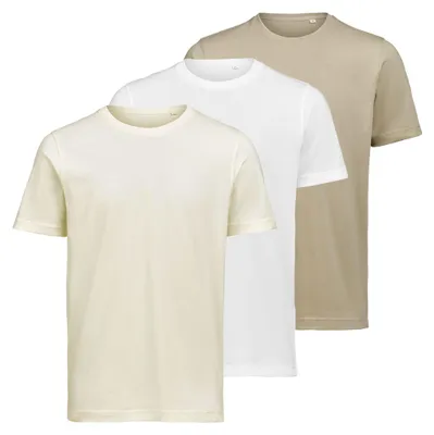 Produktbild von 3er Pack Herren T-Shirts Kurzarmshirts C-Neck Regular Fit Untagged Movement