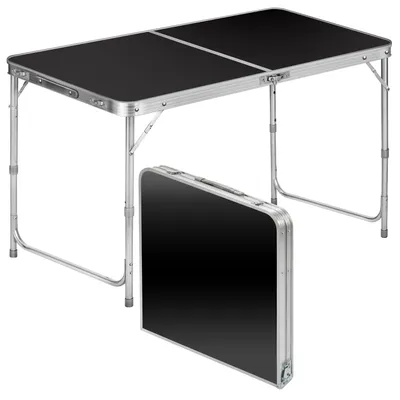 Produktbild von Multifunktions-Klapptisch 120 x 60 cm - Schwarz