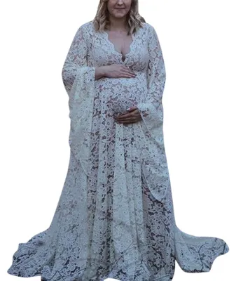 Immagine prodotto di Abito premaman in stile boho per servizi fotografici