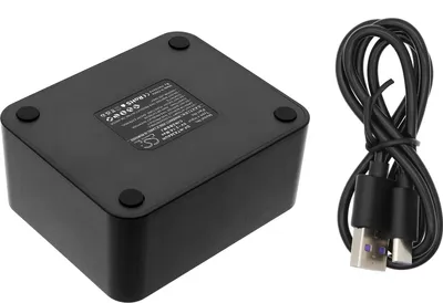 Produktbild von DF-NTX364UH Ladegerät Kompatibel mit [Insta360] One X4 Ersetzt CINSBBMA, CINSBBMJ