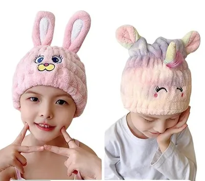 Produktbild von Haartrocknerhaube für Kinder mit schnelltrocknendem Fleece