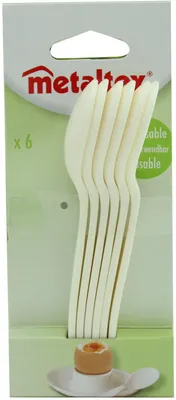 Produktbild von Metaltex Eierlöffel 6 Stück