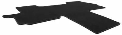 Image de Tapis avant pour Citroen Jumper II 2006> Velours Tapis avant complet avant + partie centrale noir 1 pièce, Image générée par une IA
