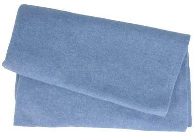 Riviera Feinstrickschal Unifarben aus 100% Kaschmir in blau