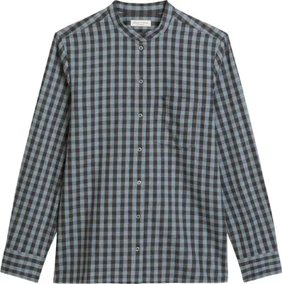 Produktbild von Woven Blouses Longsleeve 0532 Dark Grey_Multi_01 Größe 36