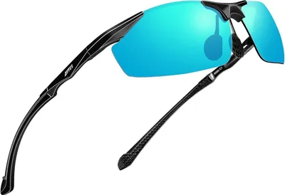 Zdjęcie produktu dla ATTCL Męskie sportowe okulary przeciwsłoneczne z polaryzacją w metalowej oprawce i ochroną UV