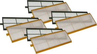 Produktbild von vhbw Filterset kompatibel mit Wernig G90-380, G90-550, G90-500 Lüftungsgerät - Luftfilter G4 / F7 (8 Stück), 50 x 16 x 1 cm, Weiß / Gelb / Grün