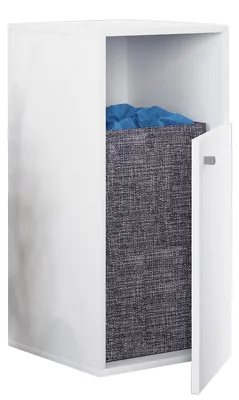 Immagine prodotto di Armadio in legno | Lavanderia | Cestino per lavanderia | Dimensioni ca. H. 74 x W 40 x D. 39 cm – Dreso L 1f