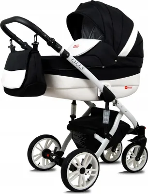 Produktbild von BabyLux® Lilly | 3in1 Kinderwagen Set | Carbon | Kombikinderwagen | Kinderwagenset | Buggy + Bab
