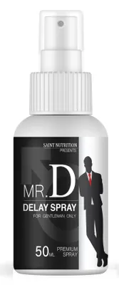 Produktbild von Saint Nutrition® Mr. D - Verzögerungsspray - Mann – Verzögerung der Ejakulation – mehr Potenz - Potenz steigernd - länger durchhalten Mann – 50ml