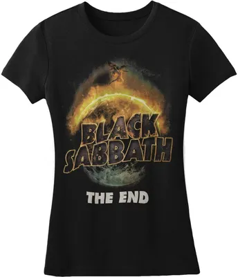 Immagine prodotto di Black Sabbath - Maglietta "The End" da donna RO474 (L) (Nero)