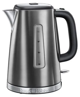 Productafbeelding van Russel Hobbs Luna waterkoker, kleur: maanlichtgrijs, 2400 watt, 1,7 liter, 360° voetstuk