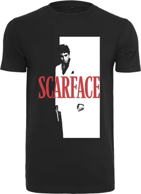 Zdjęcie produktu dla Męska koszulka Mr. Tee Scarface Logo Tee czarna - M
