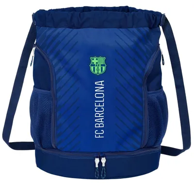 Produktbild von FC Barcelona - Turnbeutel, Wappen PP9014 (Einheitsgröße) (Blau)