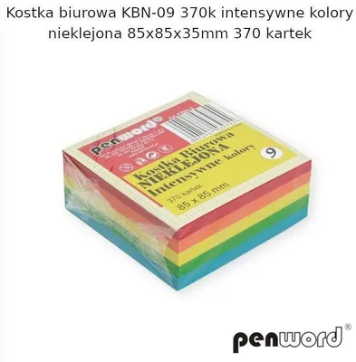 Obrázek produktu pro Kancelářská kostka mix 85x85x35mm 370K