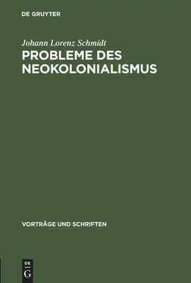 Produktbild von Probleme des Neokolonialismus
