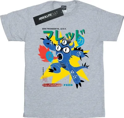Produktbild von Disney - "Big Hero 6 Ultimate Kaiju" T-Shirt für Damen BI16955 (L) (Grau)