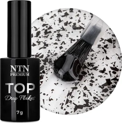Image de Top Drop Flakes Eggshell Top Pas d'essuyage sans lavage NTN Premium 7 g