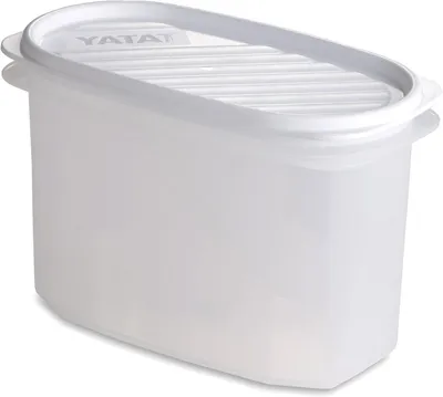 Productafbeelding van Voedselcontainer Luchtdicht - Opslag Bakje - Voedsel n - BPA-vrij Flexibel Deksel - 12 Liter - Wit