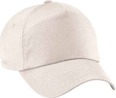 Image de Casquette de baseball Beechfield unie 5 Panel Original RW201 (taille unique) (Sand)
