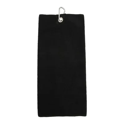 Image de Towel City - Serviette de golf, microfibre RW10001 (taille unique) (Noir)