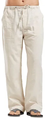 Produktbild von Herren Leinenhose Leichtgewicht Casual Sommerhose