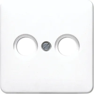 Produktbild von Jung CD561TVWW Abdeckung f. Antennen-Steckdose
