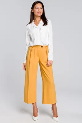 Produktbild von Stylove Damen-Culottes Blanchessant S139 gelb XL